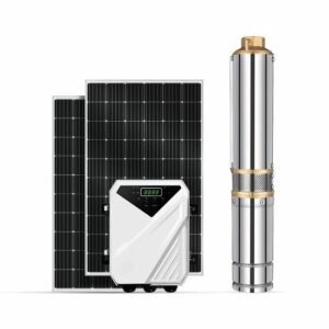 DC Solar Panel Submersible Water Pump 1.5 Hp 110V